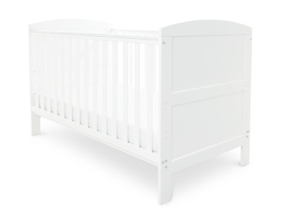 Ickle Bubba Coleby Classic Cot Bed - White | Baby Snooze