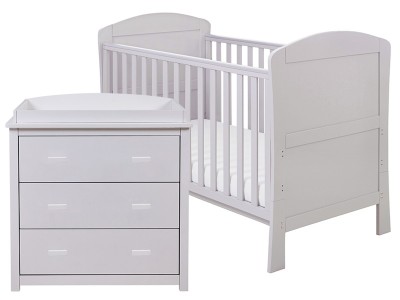 Babymore Aston 2 Piece Room Set - Grey | Baby Snooze
