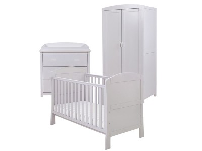Babymore Aston 3 Piece Room Set - Grey | Baby Snooze