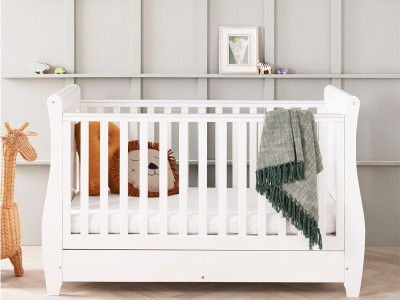 Babymore Stella 2 Piece Room Set - White | Baby Snooze