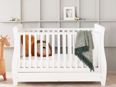 Babymore Stella 3 Piece Room Set - White | Baby Snooze