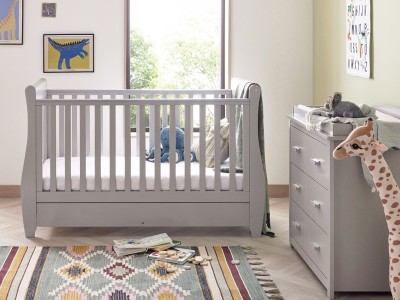 Babymore Stella 2 Piece Room Set - Grey | Baby Snooze