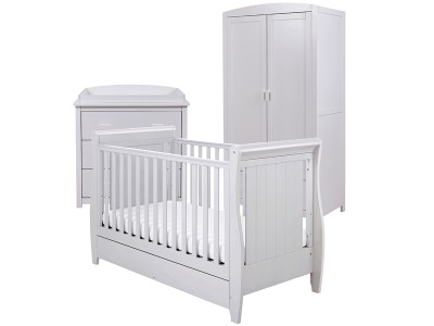 Babymore Stella 3 Piece Room Set - Grey | Baby Snooze