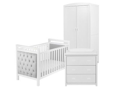 Babymore Velvet Deluxe 3 Piece Room Set | Baby Snooze