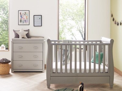 Babymore Eva 2 Piece Room Set - Grey | Baby Snooze