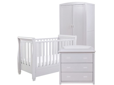 Babymore Eva 3 Piece Room Set - Grey | Baby Snooze