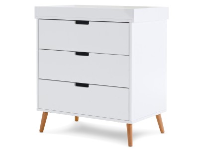 Obaby Maya Changing Unit - White | Baby Snooze