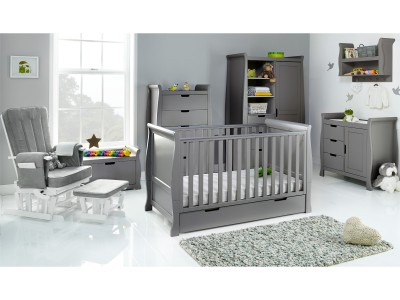 Stamford Classic 7 Piece Room Set - Taupe Grey | Obaby