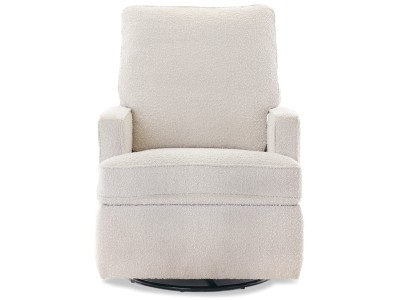 Obaby Madison Swivel Glider Recliner Chair in Bouclé Style