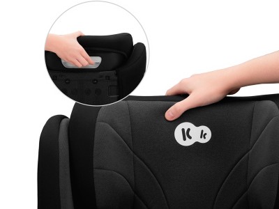 Junior Fix 2 Car seat i-Size - Graphite Black | Kinderkraft