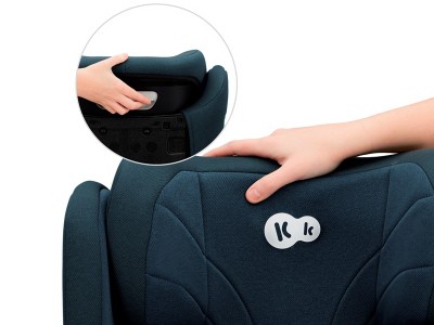 Junior Fix 2 Car seat i-Size - Harbour Blue | Kinderkraft