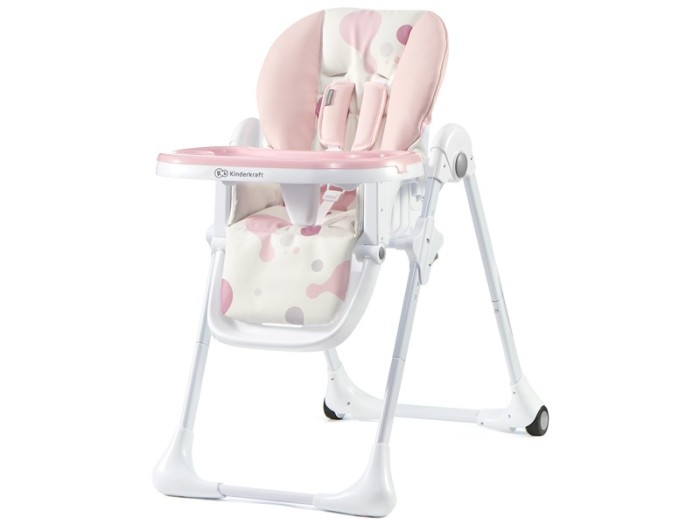 Kinderkraft Yummy High chair - Pink | Baby Snooze