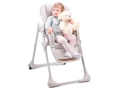 Kinderkraft Yummy High chair - Grey | Baby Snooze