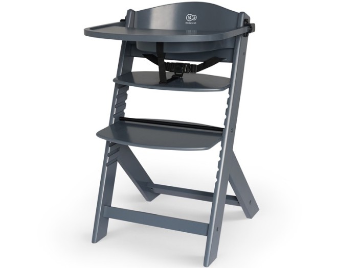 Kinderkraft Enock High chair - Grey | Baby Snooze