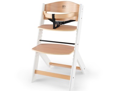 Kinderkraft Enock High chair - White/Natural | Baby Snooze