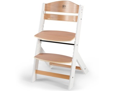 Kinderkraft Enock High chair - White/Natural | Baby Snooze