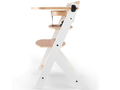 Kinderkraft Enock High chair - White/Natural | Baby Snooze