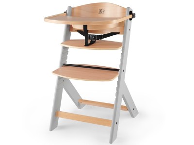 Kinderkraft Enock High chair - Grey/Natural | Baby Snooze