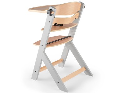 Kinderkraft Enock High chair - Grey/Natural | Baby Snooze