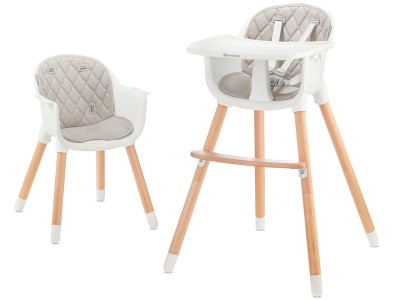 Kinderkraft Sienna high chair - Grey | Baby Snooze