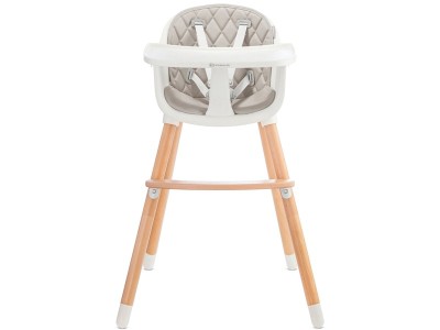 Kinderkraft Sienna high chair - Grey | Baby Snooze