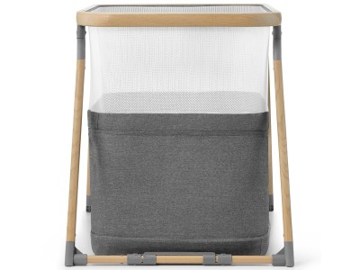Sofi travel cot with playpen function - Grey | Kinderkraft