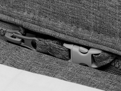 Sofi travel cot with playpen function - Grey | Kinderkraft