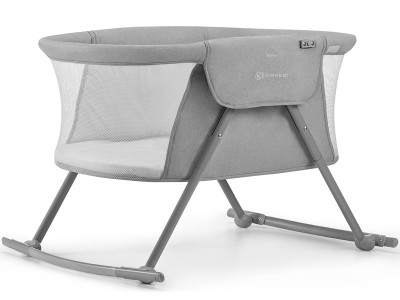 Kinderkraft Lovi Baby cot/basket - Grey | Baby Snooze