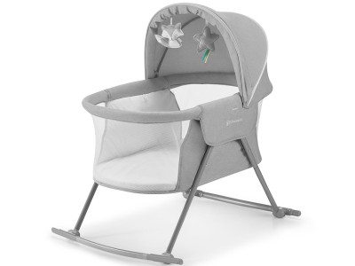 Kinderkraft Lovi Baby cot/basket - Grey | Baby Snooze