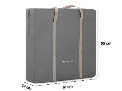 Kinderkraft Lovi Baby cot/basket - Grey | Baby Snooze