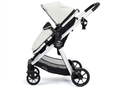 Mimi Travel System Pecan i-Size Car Seat with ISOFIX Base – Silver