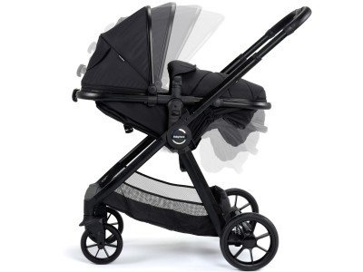 Mimi Travel System Pecan i-Size Car Seat - Black | Babymore