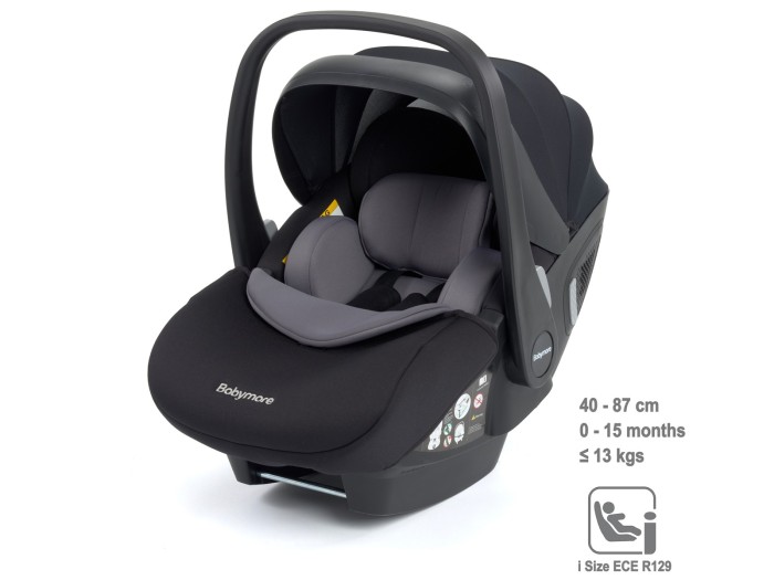 Babymore Pecan i-Size Baby Car Seat | Baby Snooze