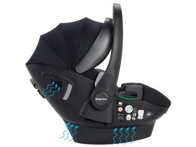 Babymore Pecan i-Size Baby Car Seat | Baby Snooze