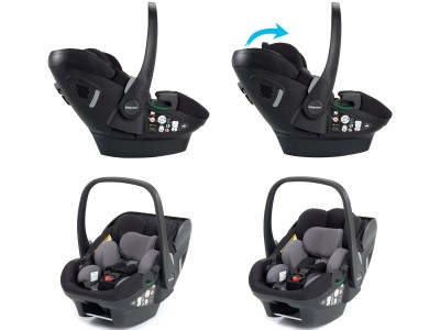 Pecan i-Size Baby Car Seat with Isofix Base | Babymore