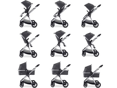 Memore V2 Travel System 13 Piece Pecan i-Size – Chrome | Babymore