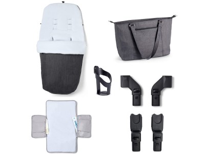 Memore V2 Travel System 13 Piece Pecan i-Size – Chrome | Babymore