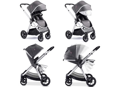 Memore V2 Travel System 13 Piece Pecan i-Size – Chrome | Babymore