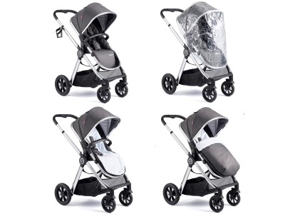 Memore V2 Travel System 13 Piece Pecan i-Size – Chrome | Babymore