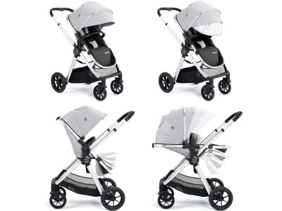 Memore V2 Travel System 13 Piece Pecan i-Size – Silver | Babymore