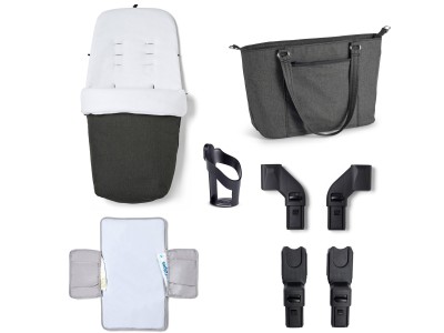 Memore V2 Travel System 13 Piece Pecan i-Size – Black | Babymore