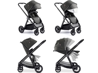 Memore V2 Travel System 13 Piece Pecan i-Size – Black | Babymore