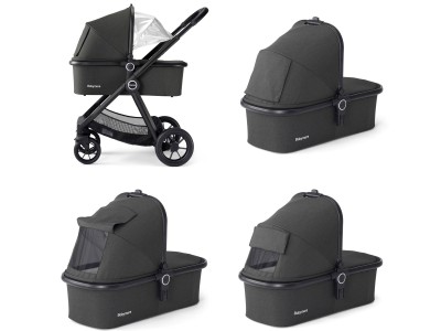 Memore V2 Travel System 13 Piece Pecan i-Size – Black | Babymore