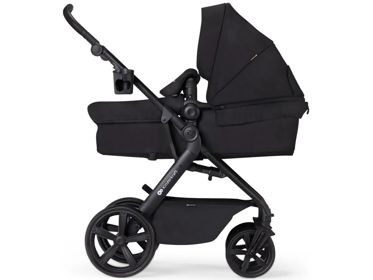 Kinderkraft 3-in-1 XMOOV 2020 Black - Baby Buggy