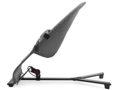 Kinderkraft MIMI reclined cradle - Grey | Baby Snooze