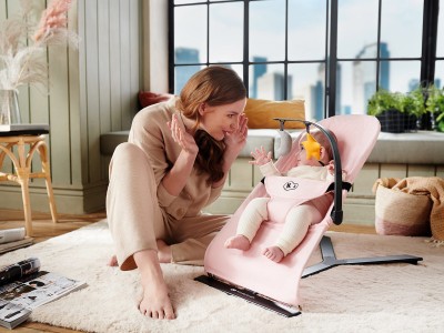 Kinderkraft MIMI reclined cradle - Grey | Baby Snooze