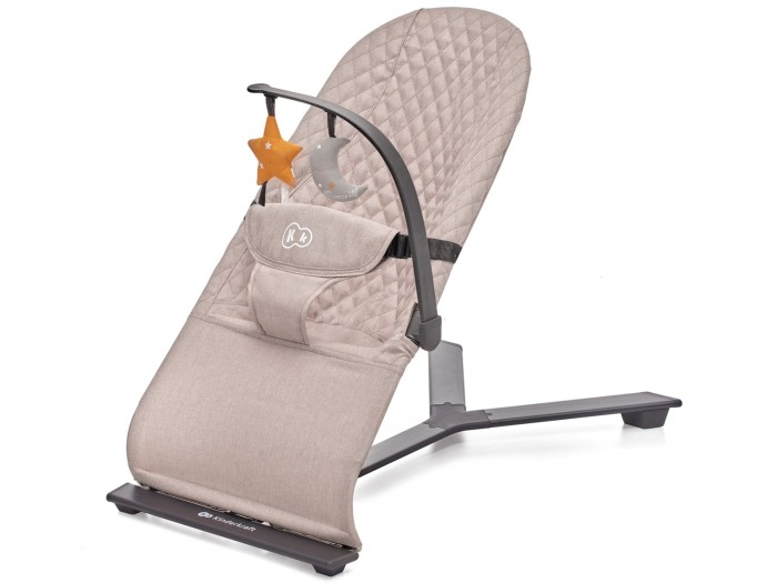 Kinderkraft MIMI reclined cradle - Beige | Baby Snooze