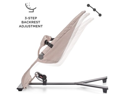 Kinderkraft MIMI reclined cradle - Beige | Baby Snooze