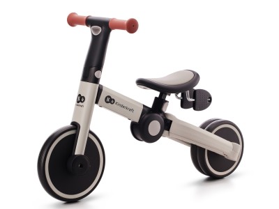 4TRIKE Ticycle/Balance Bike - Silver Grey | Kinderkraft