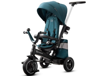 Kinderkraft Easytwist Tricycle - Midnight Green | Baby Snooze